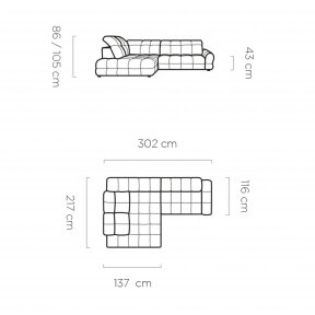 Minkštas kampas TO66141