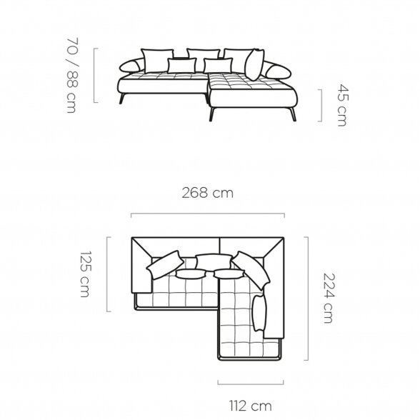 Minkštas kampas SE09331 7