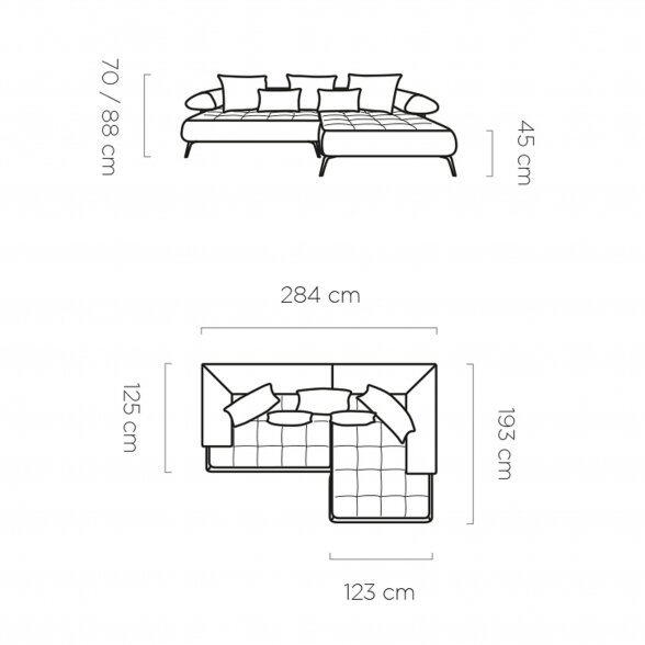 Minkštas kampas SE65501 6